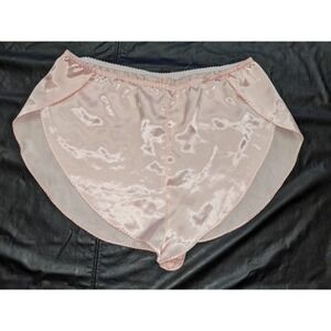Vintage B.G. Street Intimates Shorts Size‎ Small Pink Pajama Shorts Split Shorts